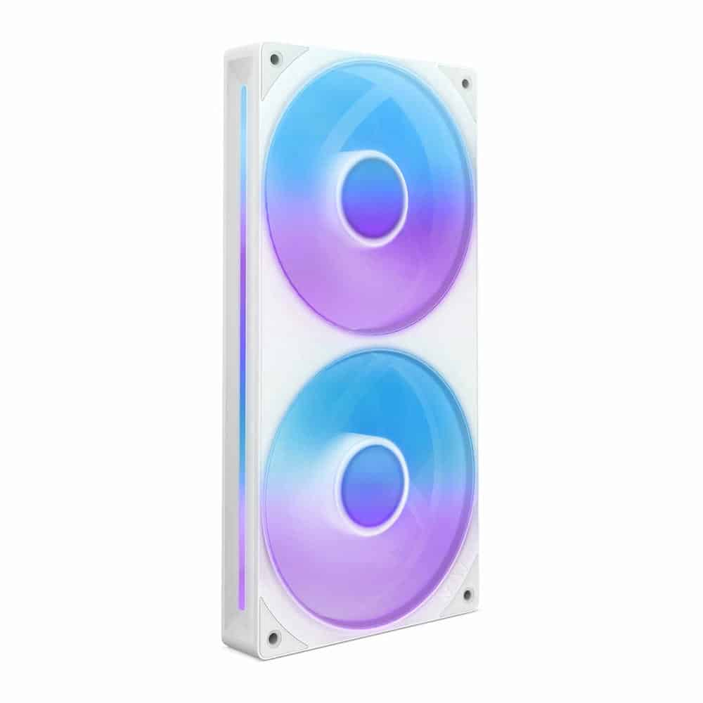 NZXT F240 RGB Core 240mm PWM Uni-body Fan White